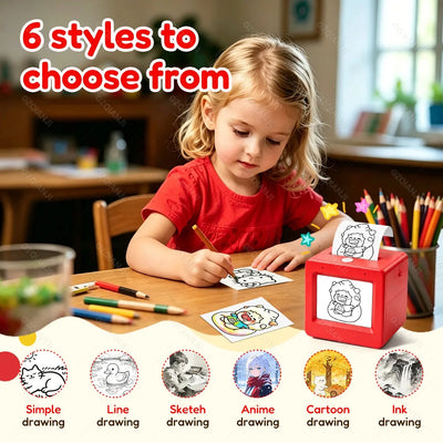 Six drawing styles